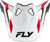FLY RACING Formula Cp Seal Visor White/Black/Red Xl-2X 73-0041VX