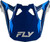 FLY RACING Formula Cp Seal Visor Navy/Blue/Grey Yl-Lg 73-0042VS