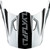 FLY RACING Kinetic Crest Helmet Visor Black/White/Grey Md/Lg 73-8674VM