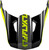 FLY RACING Kinetic Crest Helmet Visor Grey/Black/Hi-Vis Md/Lg 73-8677VM
