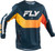 FLY RACING Kinetic Mesh Jersey Navy/Orange Md 380-316M