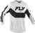FLY RACING Kinetic Mesh Jersey White/Black Sm 380-310S