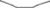 HARDDRIVE 1" Drag-Bar 2" Rise Chrome 096341