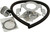 HARDDRIVE Complete Mnt Kit Breather Hose Chrome Bigtwin 93-17 Non-Tbw 120040