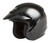GMAX Of-2 Open-Face Helmet Black Lg G1020026