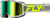 FLY RACING Zone Goggle Dark Grey/Hi-Vis W/ Iridescent Grn Mirror Lens 37-51526