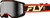 FLY RACING Zone Goggle Black/Red/Cream W/ Silver Mirror/Smoke Lens 37-51527