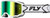 FLY RACING Youth Zone Goggle White/Black W/ Iridescent Grn Mirror Lens 37-51534Y