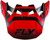 FLY RACING Formula Cc Tektonic Visor Black/Red/Orange Md/Lg 73-4338