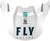 FLY RACING Formula S Carbon Solid Visor White Yl/Sm 73-4495