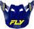 FLY RACING Formula Cc Objective Visor Navy/Yellow Yl/Sm 73-4358
