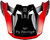 FLY RACING Formula S Carbon Legacy Visor Red Carbon/Black Yl/Sm 73-4455