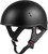 GMAX Hh-45 Half Helmet Naked Matte Black Sm H145074