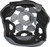 FLY RACING Formula Helmet Liner Black/Cool Grey Lg 73-47220L