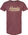 HONDA APPAREL Honda Established T-Shirt - Heather Burgundy - Large NP23S-M2294-L