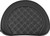 SADDLEMEN Contoured Sissy Bar Pad - Dragon Scale - Silver Stitch 051320905