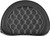 SADDLEMEN Contour Sissy Bar Pad - Honeycomb - White Stitch - Universal 051319006