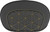 SADDLEMEN Mini Contour Sissy Bar Pad - Tri-Gripper - Gold Stitch 061021107