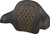 SADDLEMEN Tour-Pak Backrest Pad - Lattice Stitch - Gold Stitch - FL '14-'25 814-07-20707