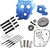 S&S CYCLE Cam Chest Kit without Cams - Gear Drive - Oil Cooled - Black Pushrods - Twin Cam 310-1268