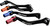 SCAR RACING Shift Lever - Black - Suzuki RMZ 450 GSL308
