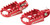 SCAR RACING Evo Foot Pegs - Red - Husqvarna/KTM/Gas Gas S5511RD