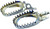 SCAR RACING Anti-Mud Foot Pegs - Titanium - Kawasaki KX S3516AM