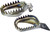SCAR RACING Anti-Mud Foot Pegs - Titanium - Ducati Desmo S6516AM