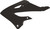POLISPORT Radiator Cover - Black - Yamaha - YZ '22-'25 8477200003