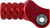 MOOSE OFFROAD Knurled Shift Lever Tip - 10 mm - Red