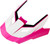 Z1R Dirt Maxx Visor Kit - Vortex - Pink/White - L-2XL