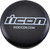 ICON Bar Stool Seat - Black