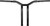 BURLY BRAND Dominator Handlebar - Touring/Softail - 14" - Black B12-6083B