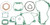 ATHENA Complete Gasket Kit - Honda P400210850255