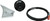KODLIN USA Vektor Horn Relocation Kit - Chrome KUS25854