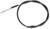 PARTS UNLIMITED Black Vinyl Brake Cable - Honda