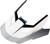Z1R Dirt Maxx Visor Kit - Vortex - Black/White/Gray - L-2XL