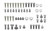 PSYCHIC Body Panel Hardware Pack MX-12164