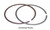 WISECO 53.0Mm Tin Coated Ring (Single) 2087CSA