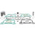 VERTEX VTK24446B-2 Top End Piston Kit