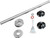 PAUL YAFFE BAGGER NATION Axle Cover Kit - Y-Axle Rod - Front - Standard/12 Point - Black PYO:YTPR-18L-BK
