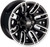MOOSE OFFROAD Wheel - 112X - Front - Black - 12x7 - 4/136 - 4+3