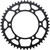 MOOSE OFFROAD Steel Rear Sprocket - Honda - 47 Tooth