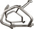 AKRAPOVIC Frame Protection Bar - Lower - BMW - R 1250 GS CB-B12T1D