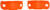 CYCRA Fork Protector Pad - Orange 1CYC-0012-22