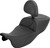 SADDLEMEN Roadsofa Extended Reach Seat - with Backrest - Plain - FLRT/FLTRT '15-'25 815-07-188BR