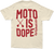 Dbk Moto Is Dope Tee Cream Lg AT-MOTODOPE-CRM-L
