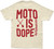 Dbk Moto Is Dope Tee Cream Sm AT-MOTODOPE-CRM-S