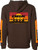 Dbk Sunday Stripe Yth Hoodie Brown Ym YH-SUNDAYSTR-BRN-M