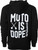 Dbk Moto Is Dope Hoodie Black Md AH-MOTODOPE-M
